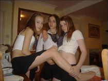 Amazing big tits coed in